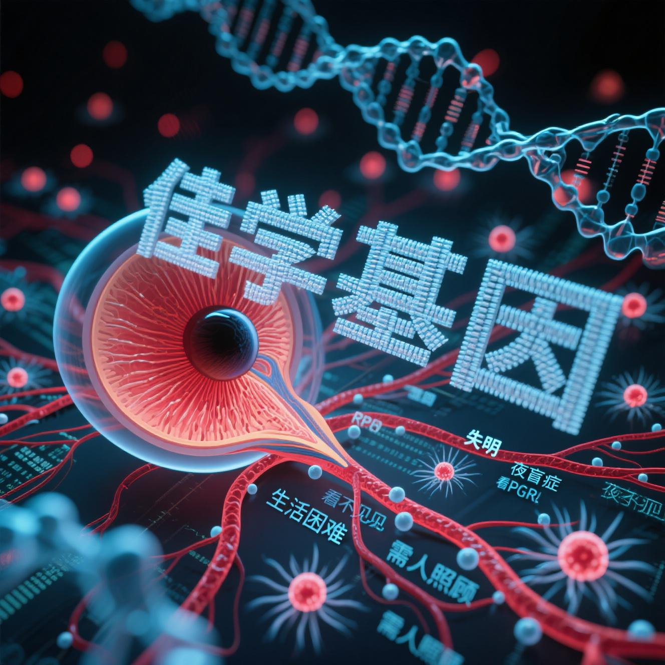 【yl6809永利基因检测】基因解码：非综合征性<font color='red'>视网膜</font>色素<font color='red'>变性</font>的基因解剖